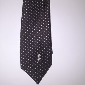 Yves saint laurent silk tie